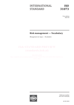 ISO 31073:2022
